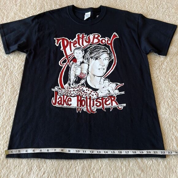 Pretty Boy Jake Hollister short sleeve shirt black size large - Picture 9 of 16